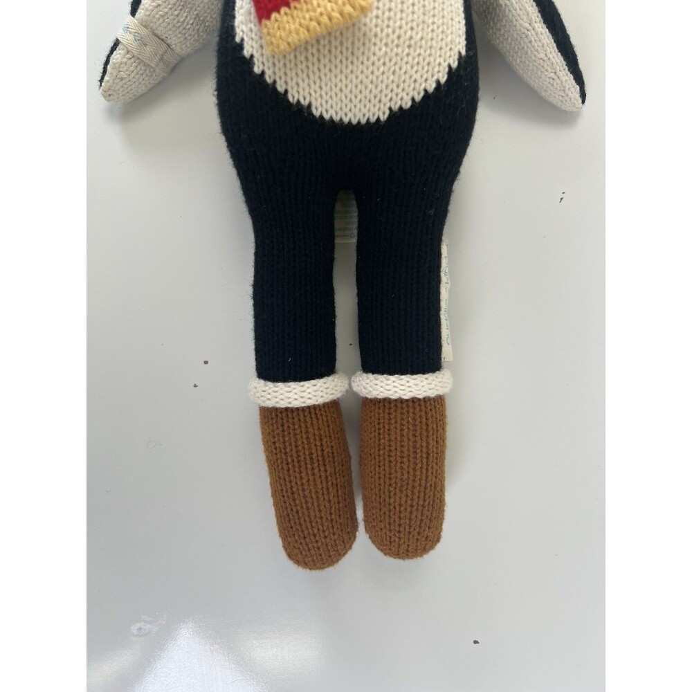 Cuddle & Kind Everest Penguin 15" Hand Knit Stuffed Animal Doll Plush Nursery - Picture 5 of 10